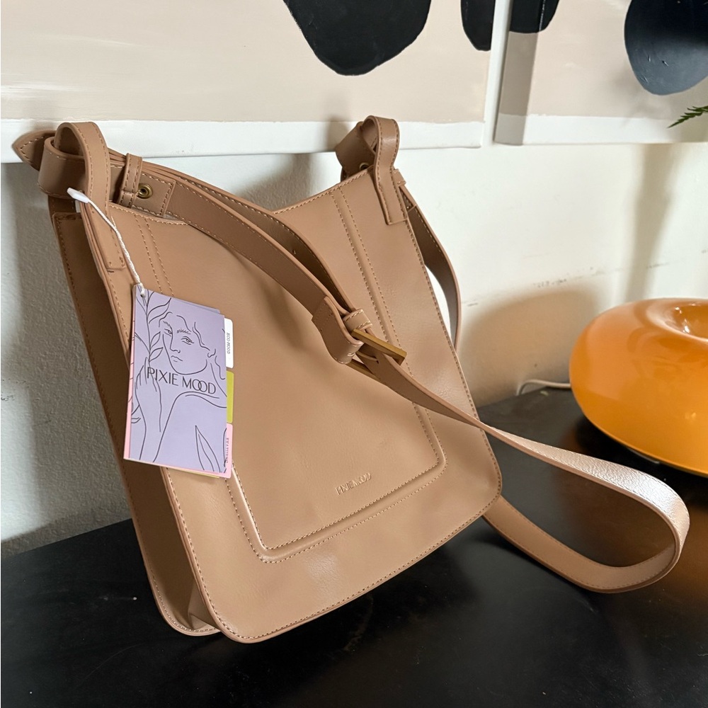 NWT Pixie Mood Tan Shoulder Bag